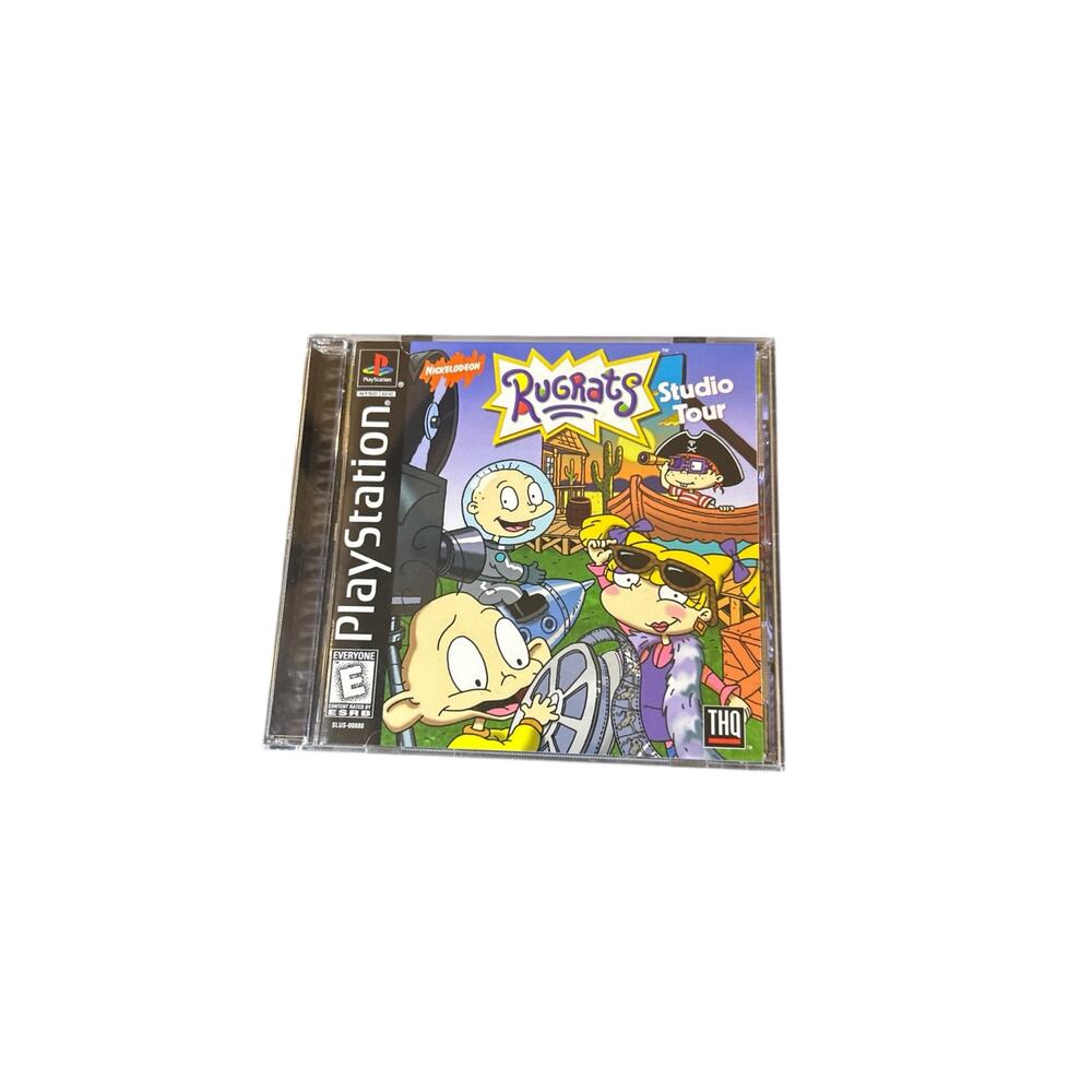 Rugrats Studio Tour (Sony PlayStation 1, PS1) Complete in Box CIB w/ Inserts
